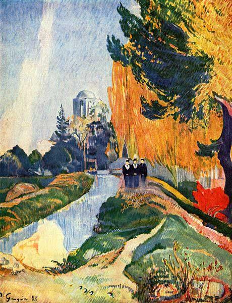 Paul Gauguin Les Alyscamps China oil painting art